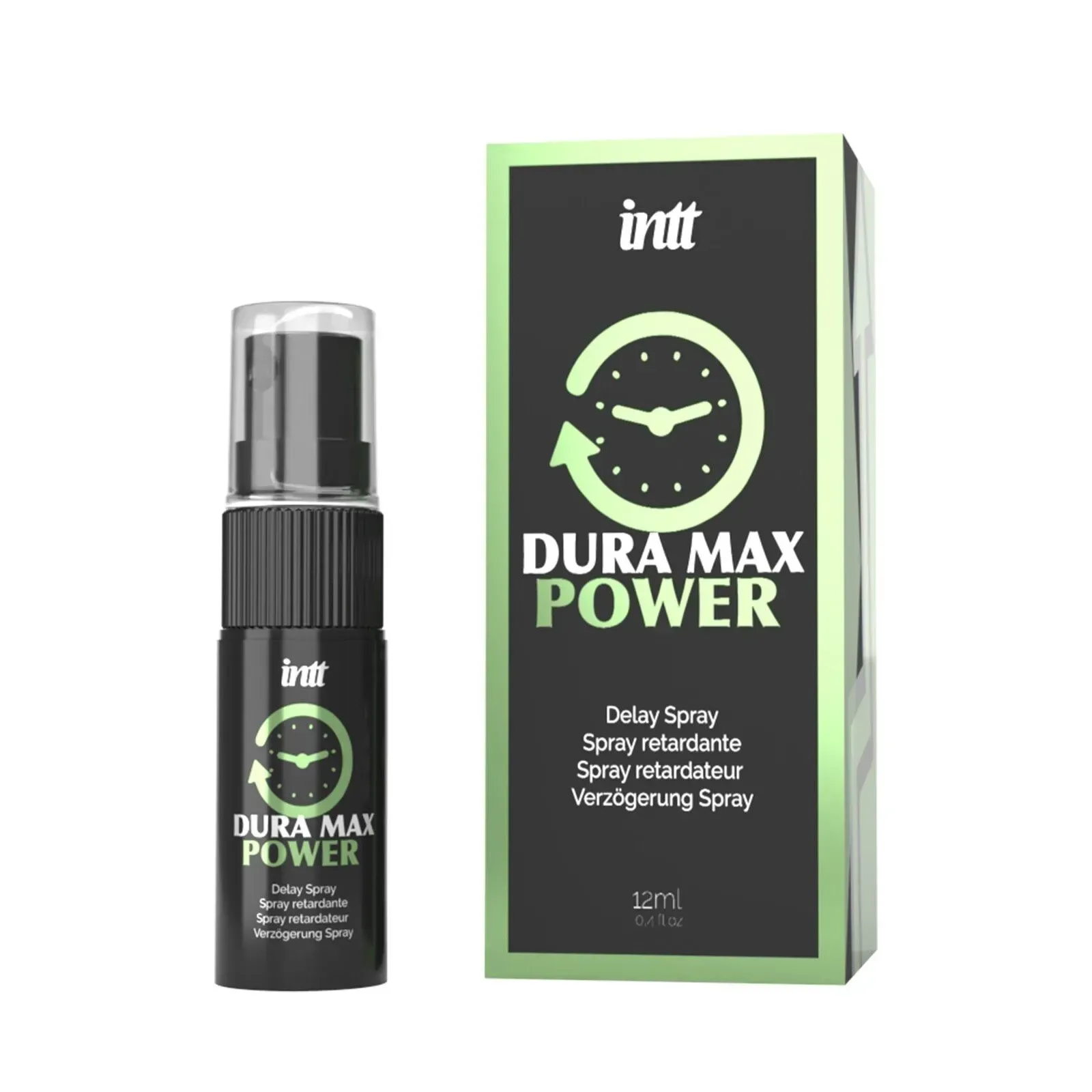 фото Пролонгатор-спрей Intt Dura Max Power (12 мл) з охолоджувальним ефектом, без лідокаїн
