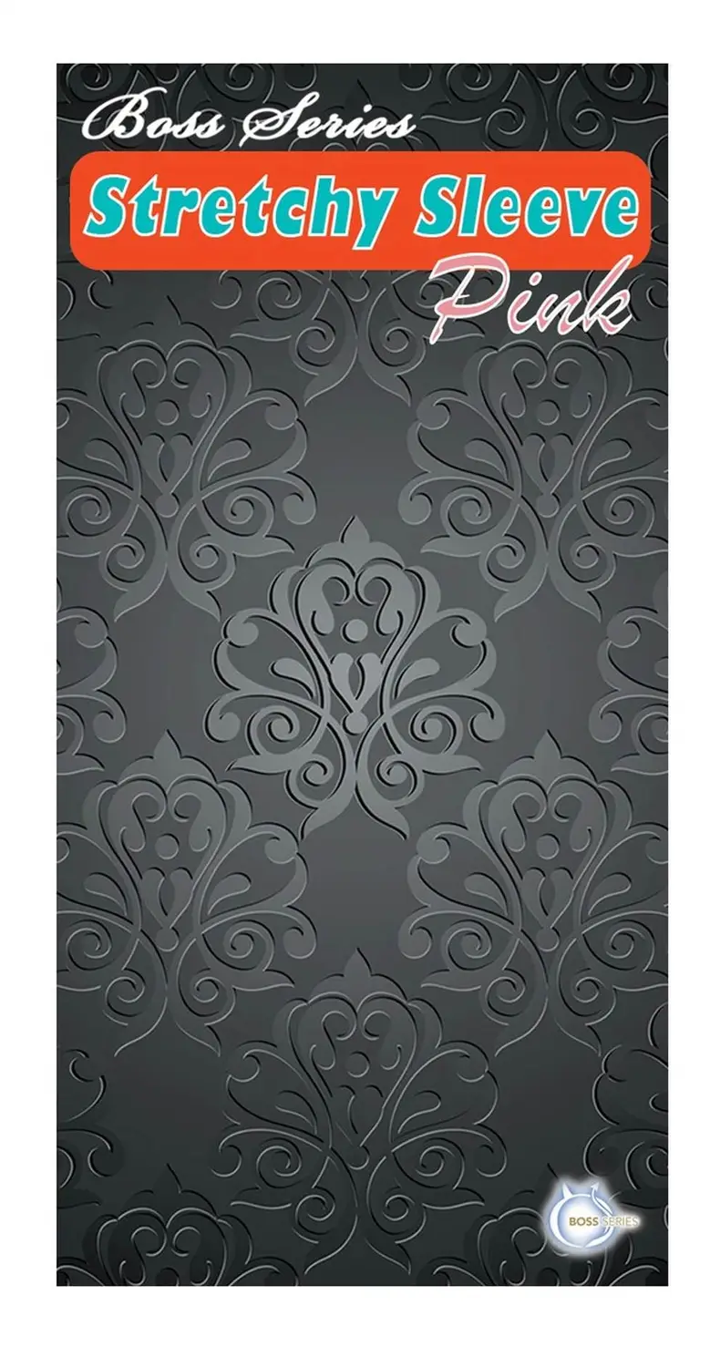 фото Насадка стимулююча BOSS Stretchy Sleeve Pink