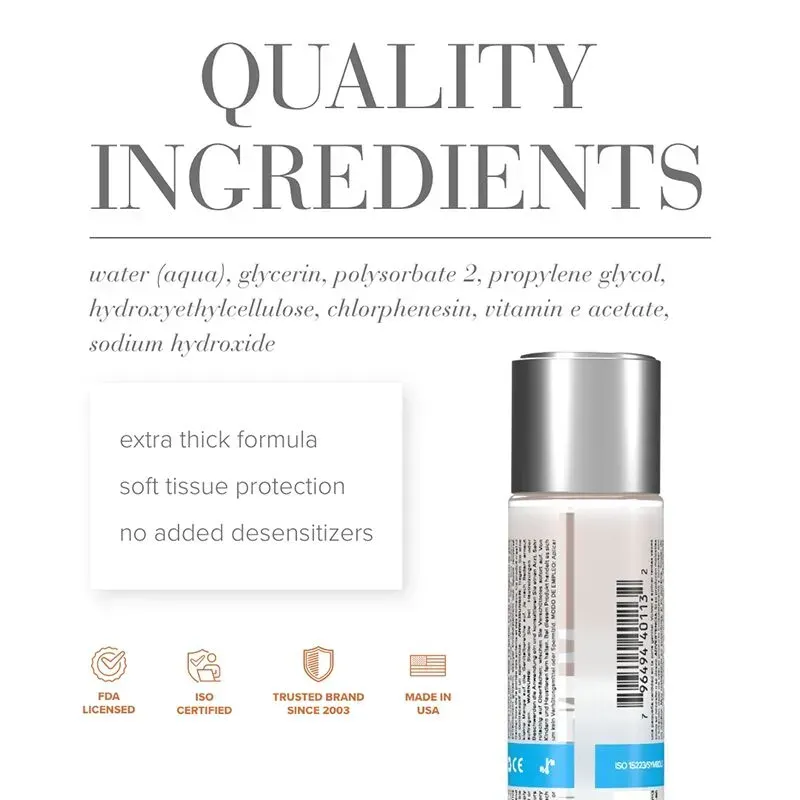 фото Густа анальна змазка  JO ANAL H2O – THICK (120 мл) на водній основі