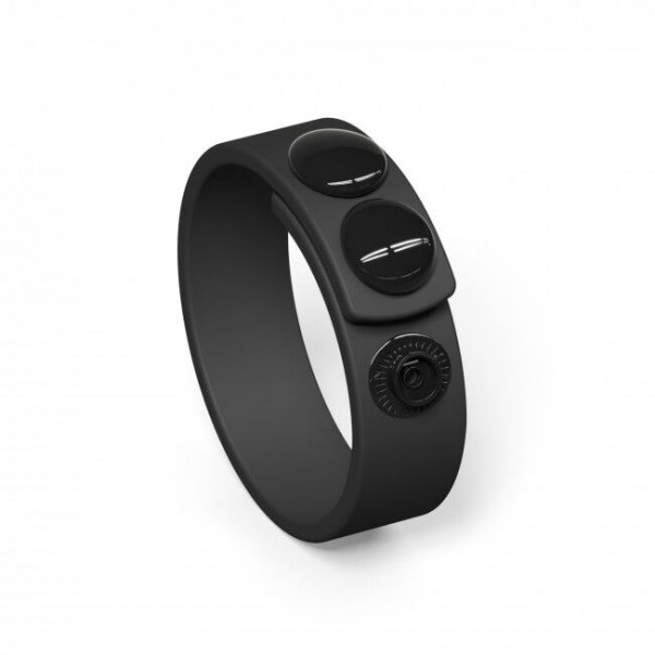 Ерекційне кільце на кнопках Love To Love HERO RING - BLACK ONYX