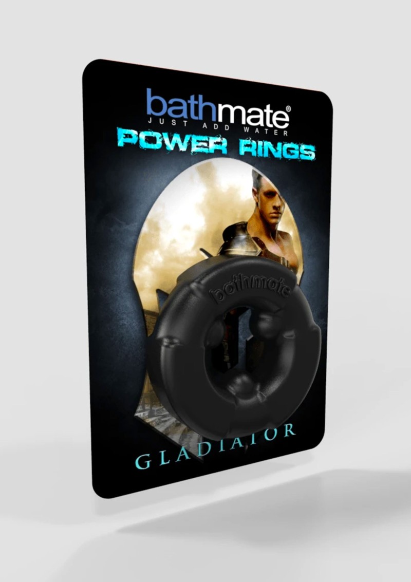 фото Эрекционное кольцо Bathmate Power Ring Gladiator Black