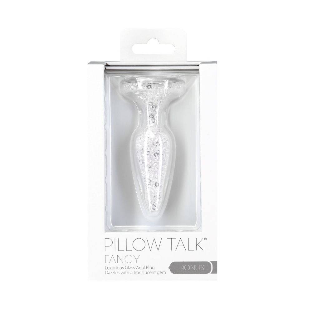 фото Скляна анальна пробка Pillow Talk – Fancy - Luxurious Glass Anal Plug