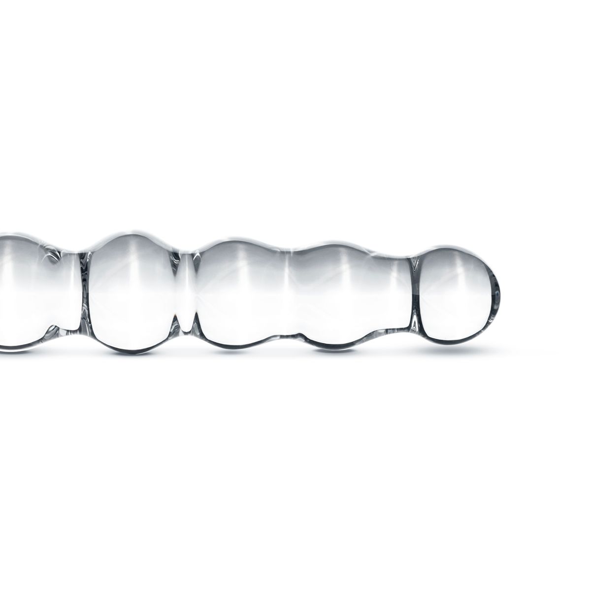 фото Скляний дилдо у вигляді намистин Gildo Glass Dildo No. 19