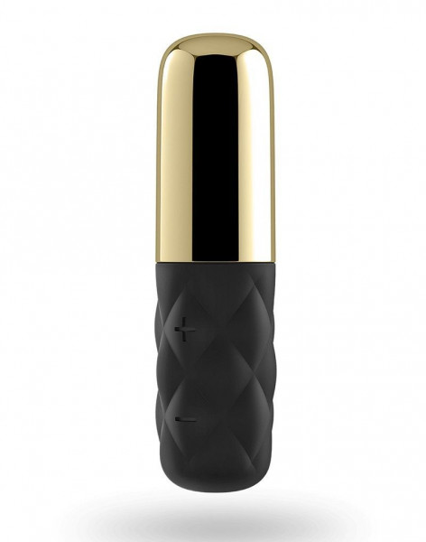 Потужний міні-вібратор Satisfyer Mini Lovely Honey Gold зі знімним ковпачком