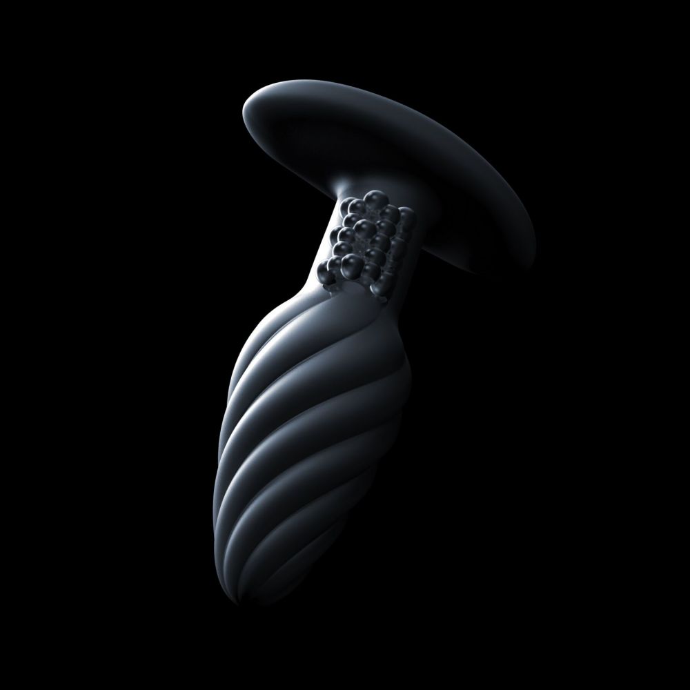 фото Анальна пробка з перлинним масажем Dorcel Spin Plug, макс. діам. 3,8 см,