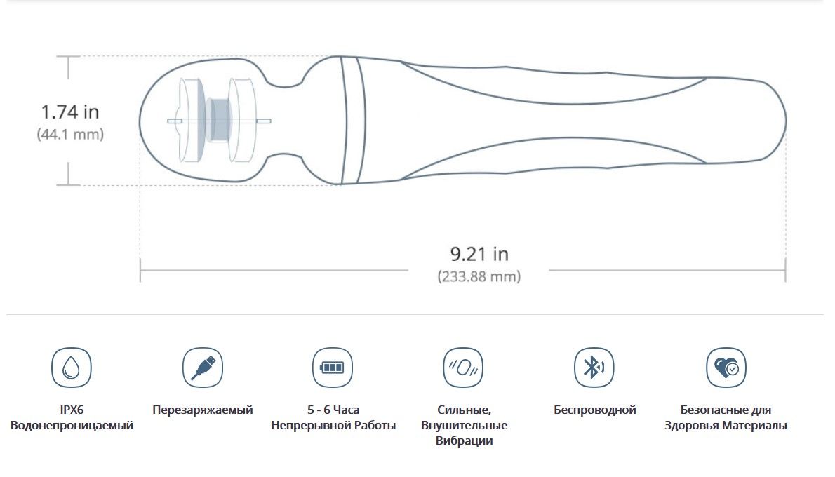 фото Смарт вібромасажер Lovense Domi 2