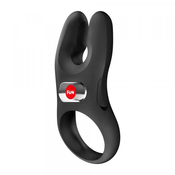 Ерекційне віброкільце Fun Factory NŌS PRO Black, 2 мо