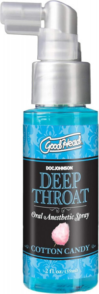 Спрей для мінету Doc Johnson GoodHead DeepThroat Spray - Cotton Candy 59 мл
