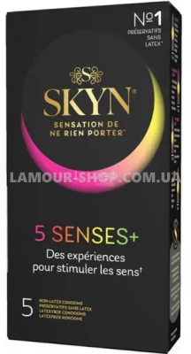 Набір презервативів SKYN 5 Senses 5 шт