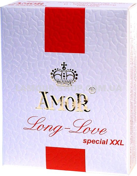 фото Презерватив  Amor Long Love XXL, 3 шт.