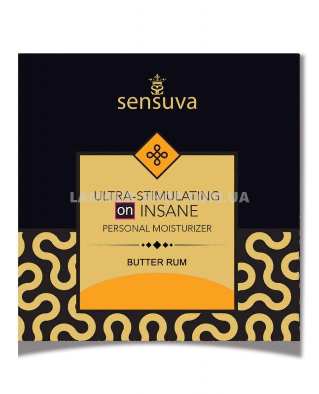 фото Пробник Sensuva - Ultra-Stimulating On Insane Butter Rum (6 мл)