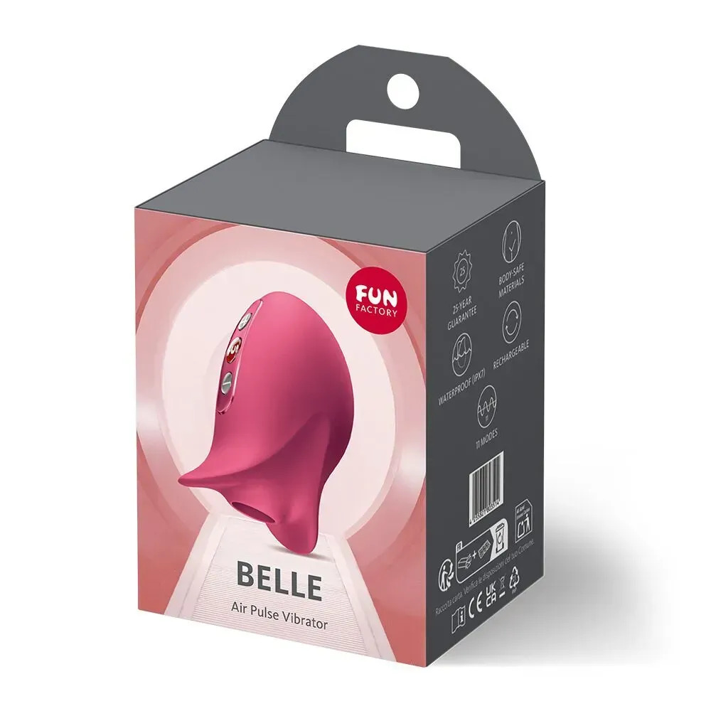 фото Вакуумний стимулятор Fun Factory Belle Raspberry, 11 режимів роботи