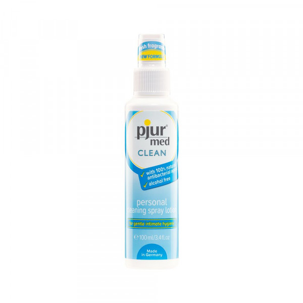 Очищувальний спрей pjur med CLEAN 100 мл для ніжної шкіри та іграшок