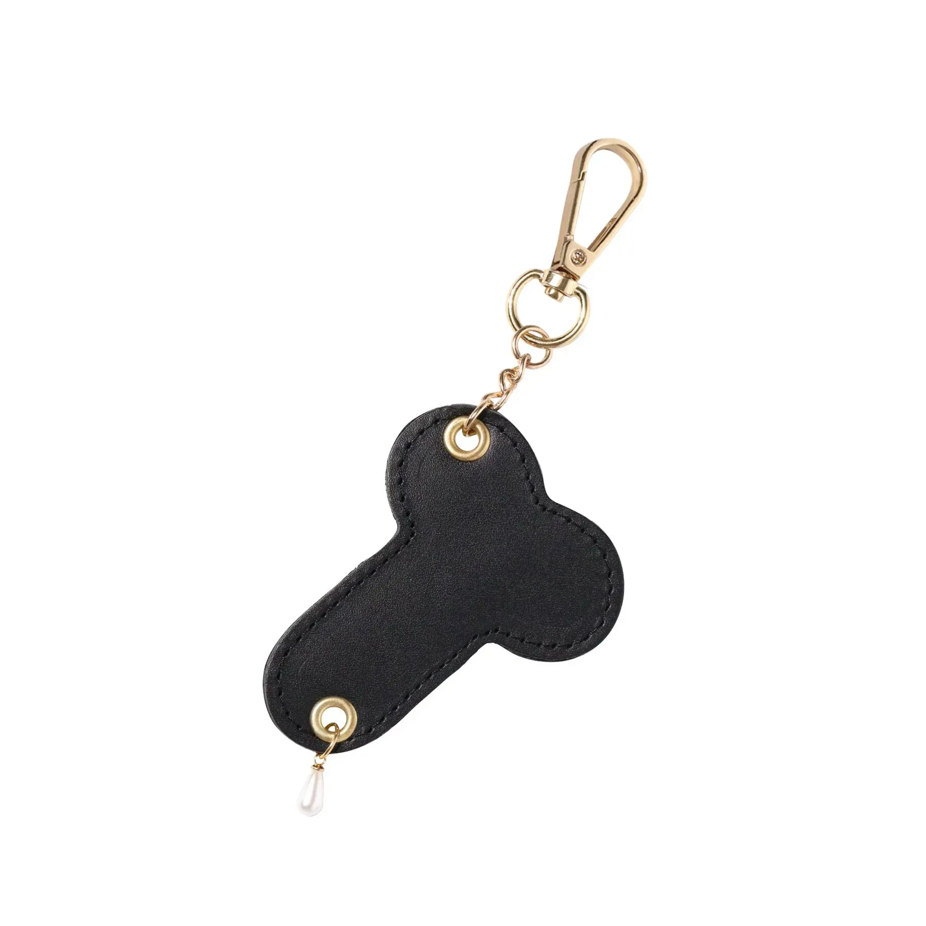 фото Брелок  на карабіні для ключів Art of Fhallus, Чорний