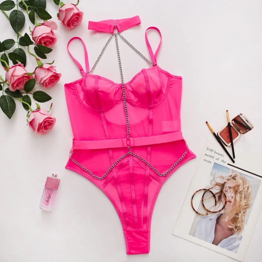 фото Боді рожеве XL