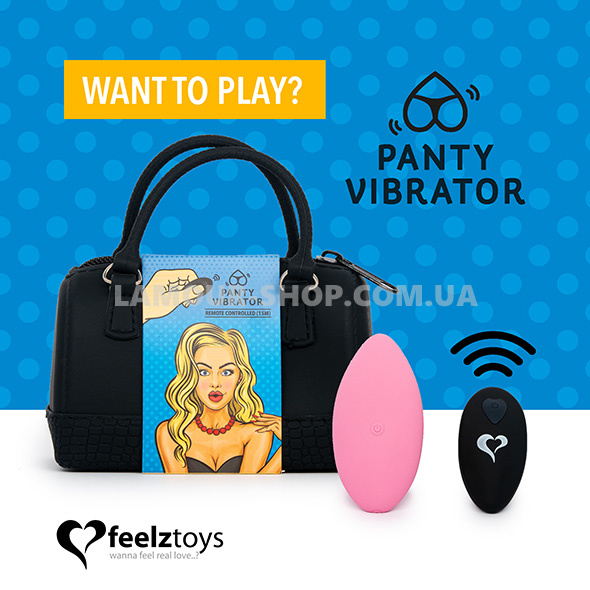 фото FeelzToys Panty Vibe Remote Controlled Vibrator Pink