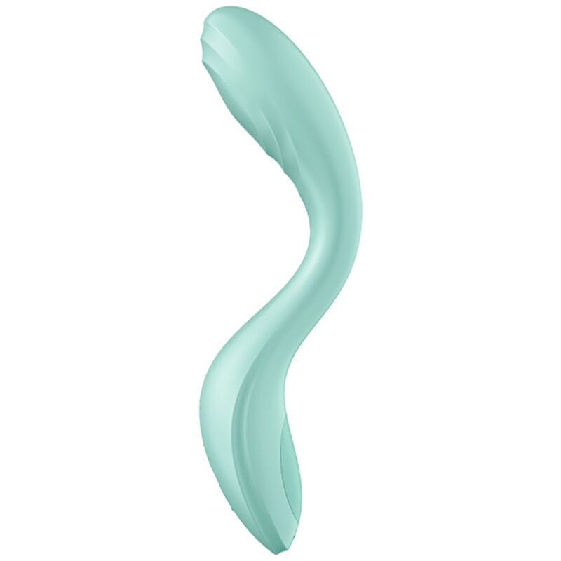 фото Вібратор із перловою стимуляцією точки G Satisfyer Rrrolling Pleasure Mint