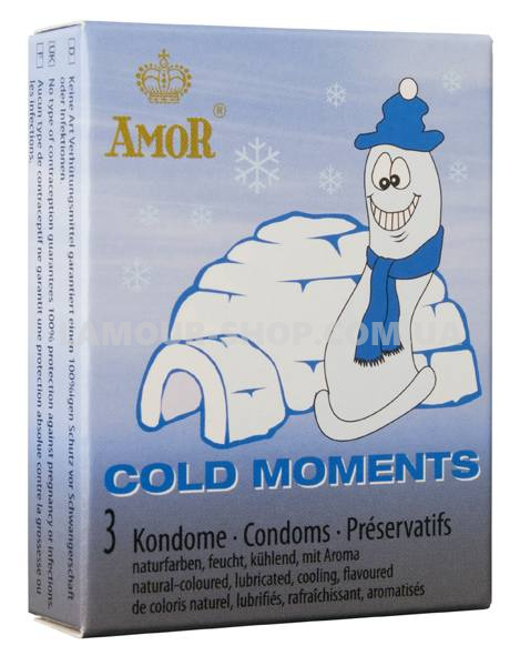 фото Презервативы Amor Cold Moments 3шт
