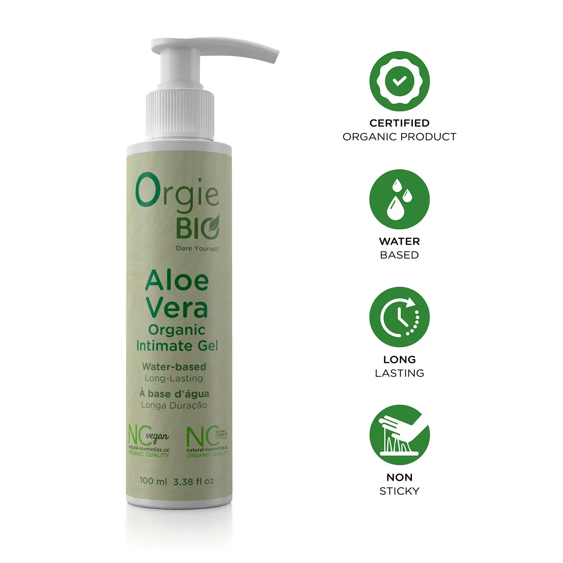 фото Лубрикант  на водній основі Orgie – Bio Aloe Vera Intimate Gel (100 мл)