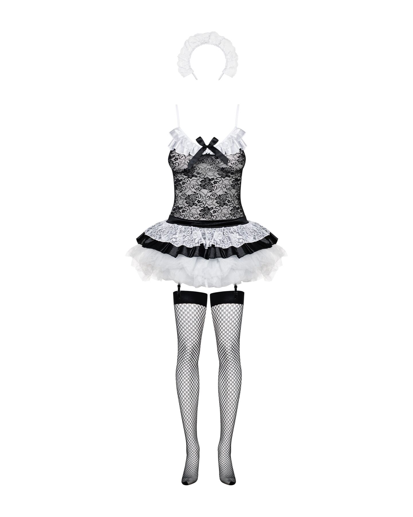 фото Рольовий костюм Obsessive Housemaid 5 pcs costume S/M