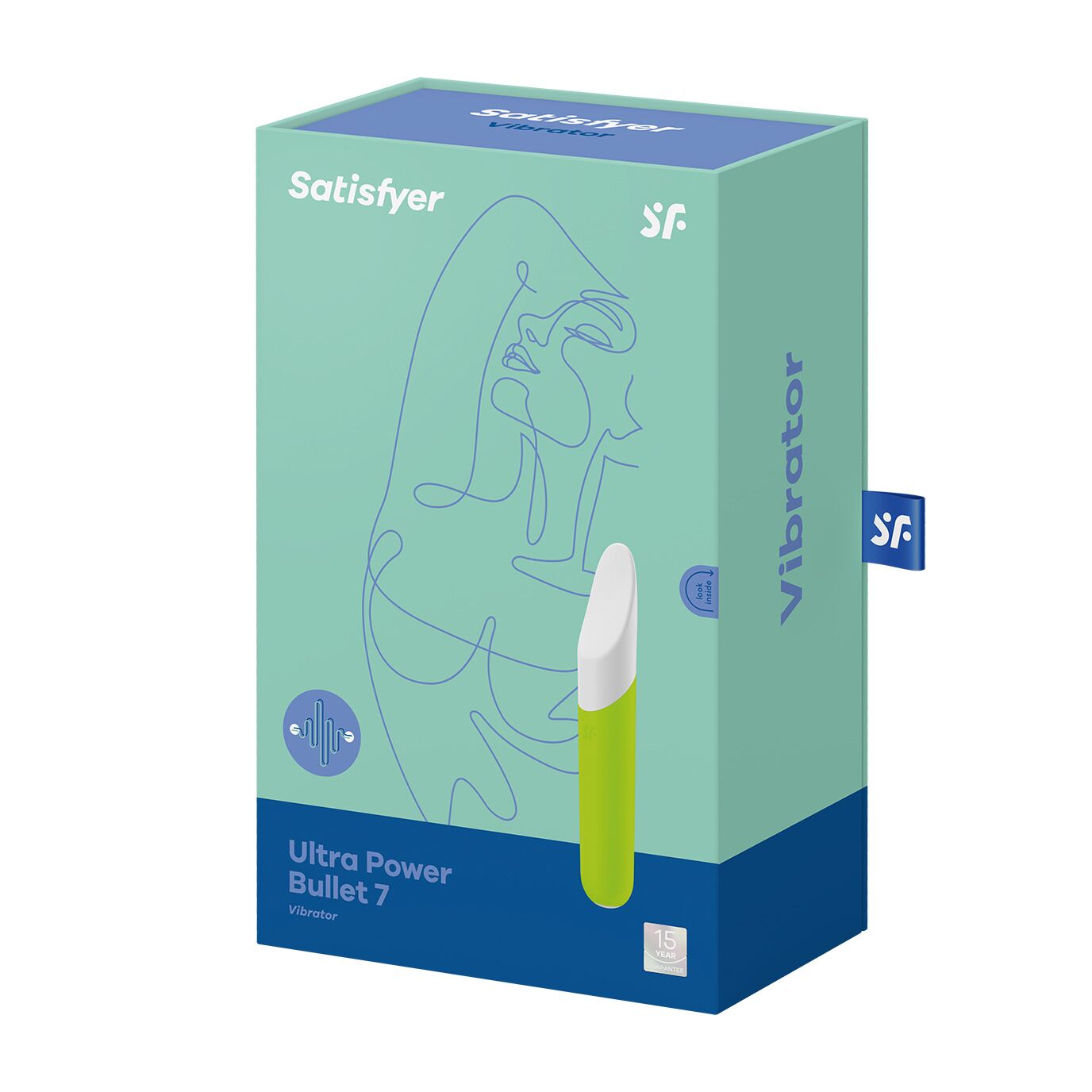 фото Мінівібратор із гнучким язичком Satisfyer Ultra Power Bullet 7 Green