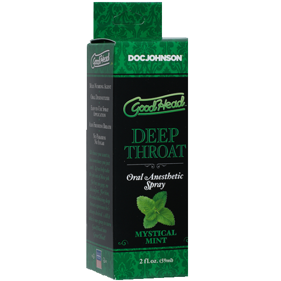 фото Спрей для мінету Doc Johnson GoodHead Deep Throat Spray – Mystical Mint (59 мл)