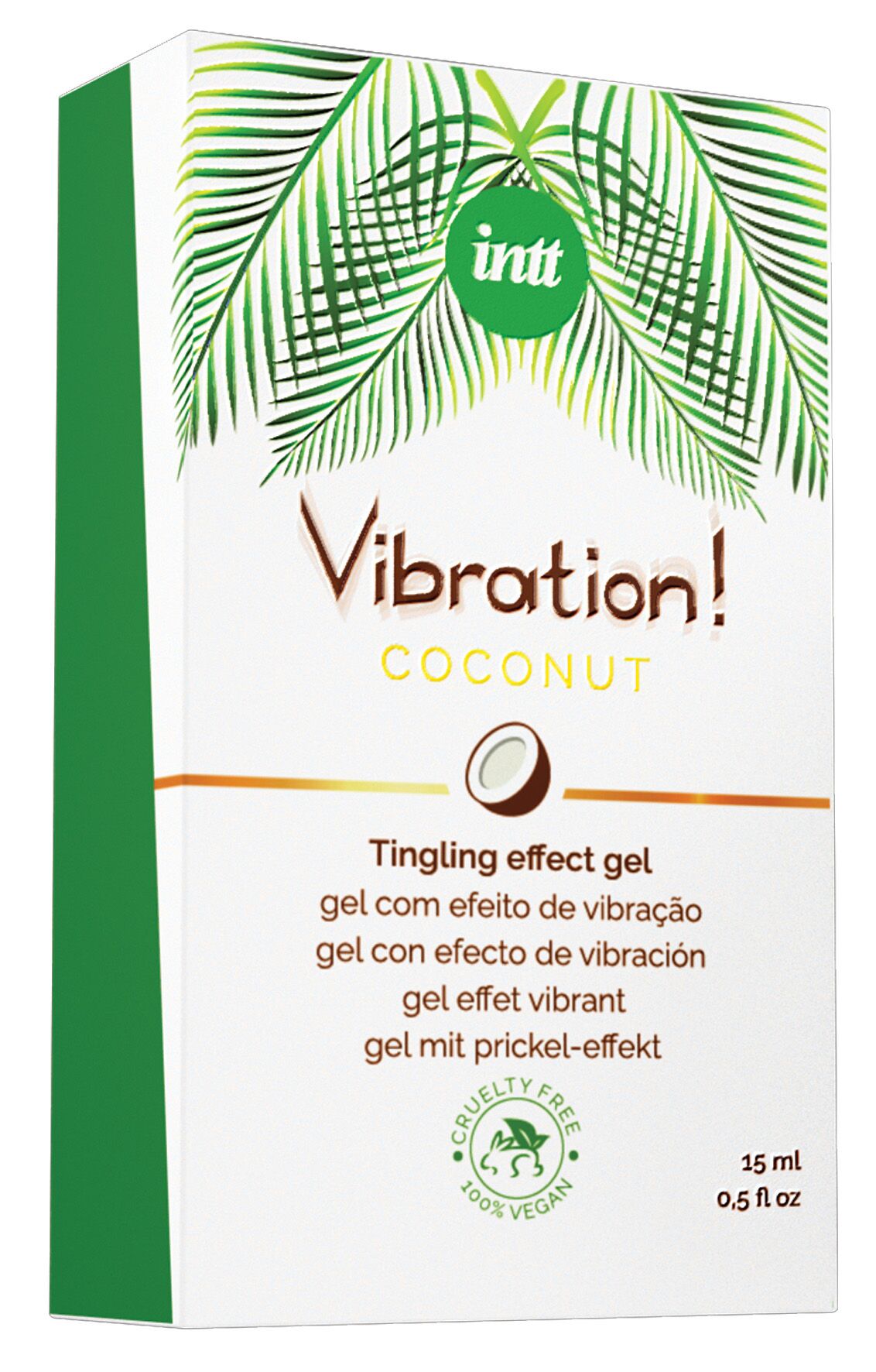 фото Рідкий вібратор Intt Vibration Coconut Vegan (15 мл)