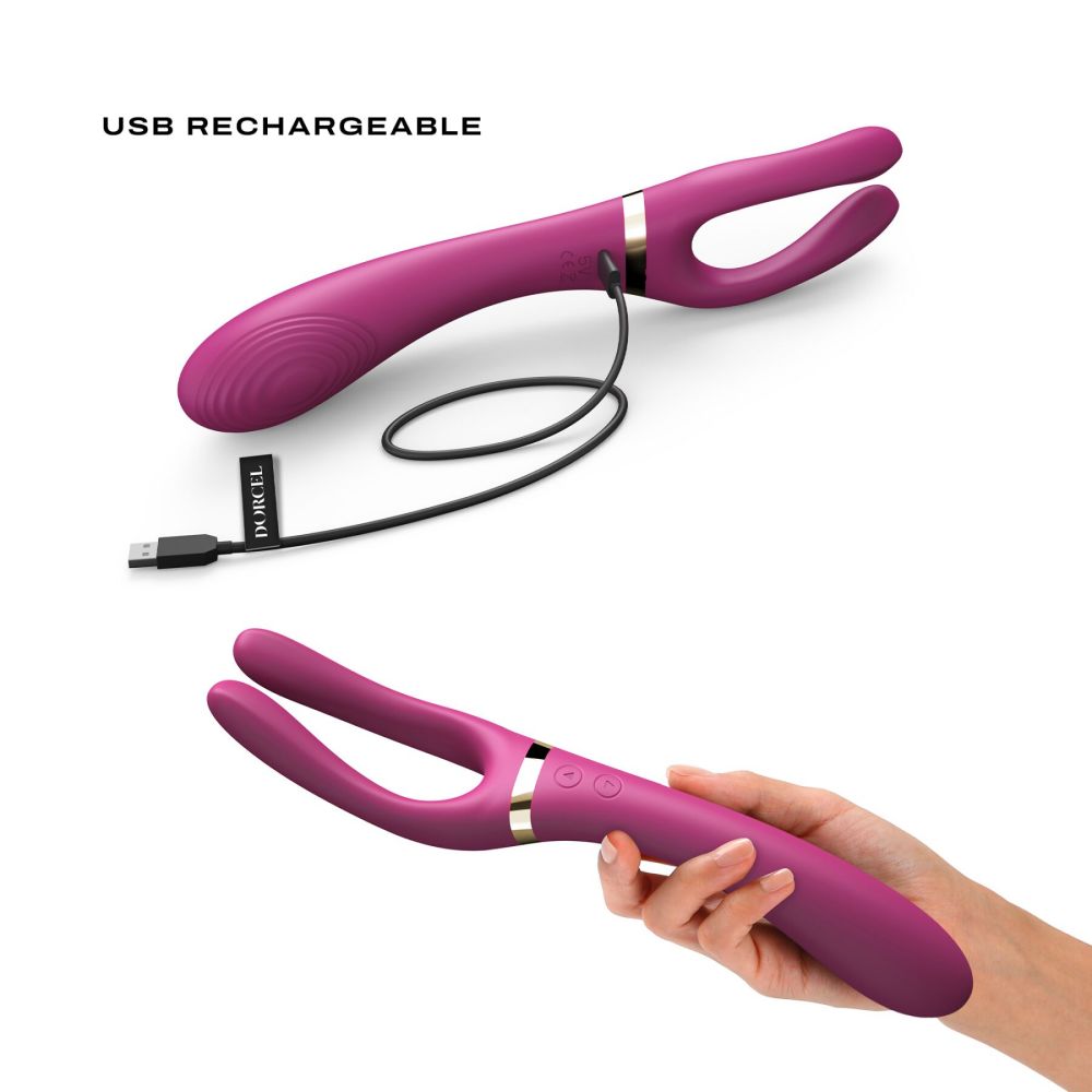 фото Вібростимулятор Dorcel INFINITE JOY PLUM