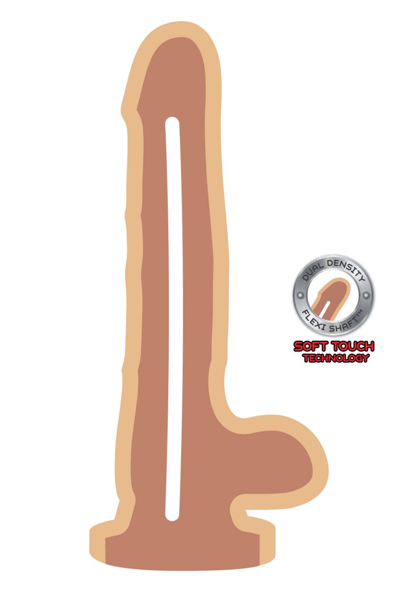 фото Фалоімітатор Dual Density Dildo7 Inch Balls