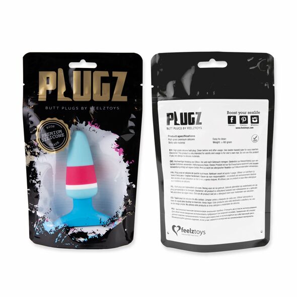 фото Анальна пробка FeelzToys - Plugz Butt Plug Colors Nr. 1