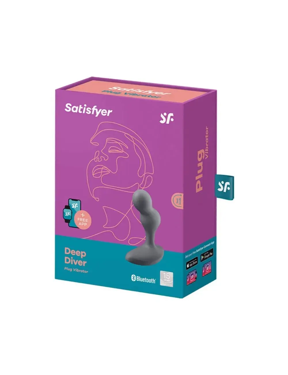 фото Смарт-масажер  простати Satisfyer Deep Diver Grey