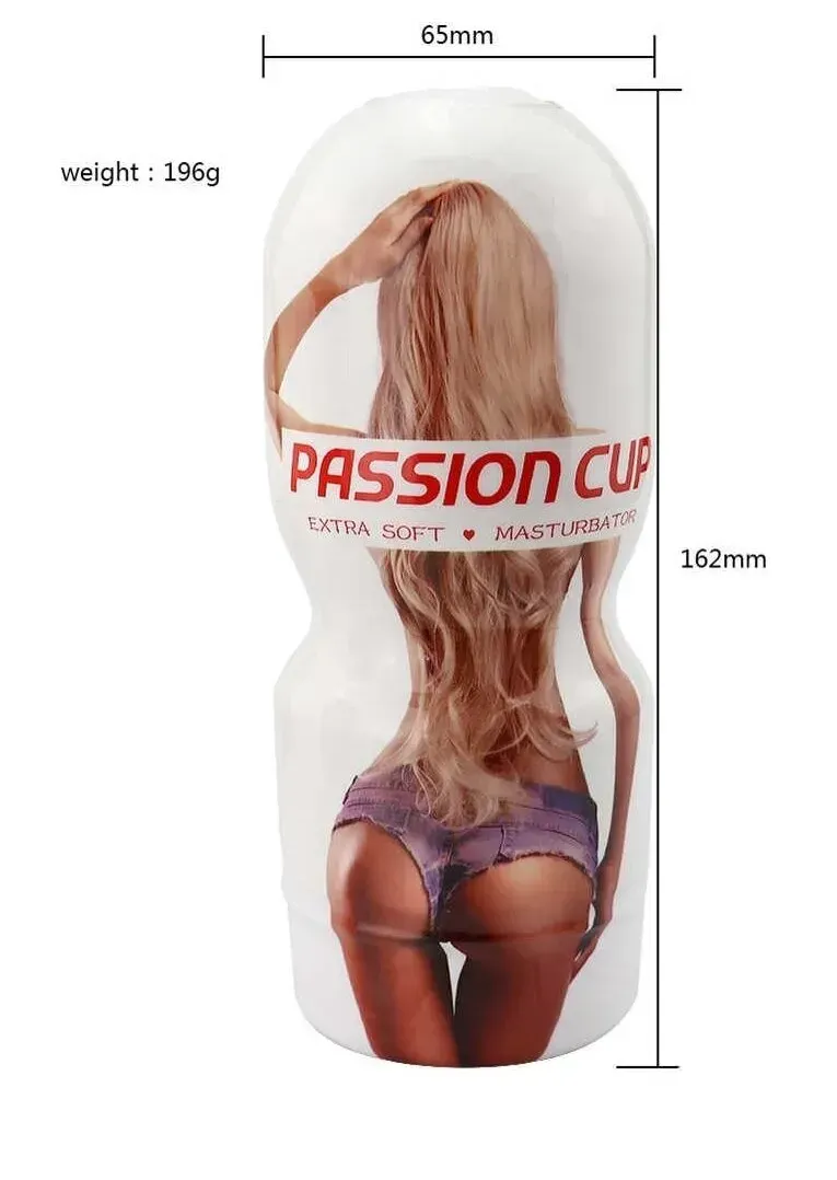 фото Вагіна-мастурбатор PASSION CUP MASTURBATOR- VAGINA