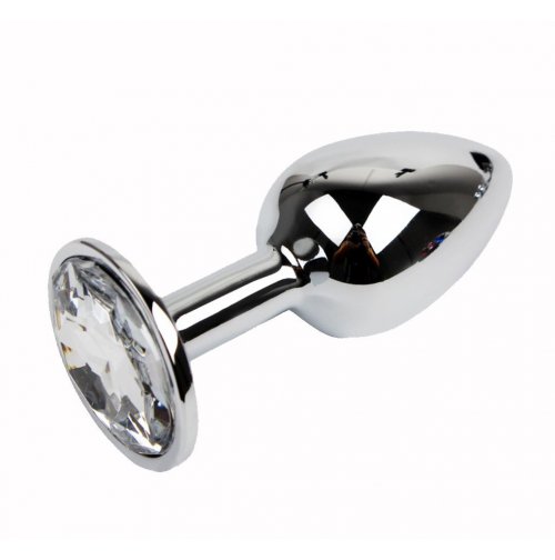 Анальная пробка с кристаллом S