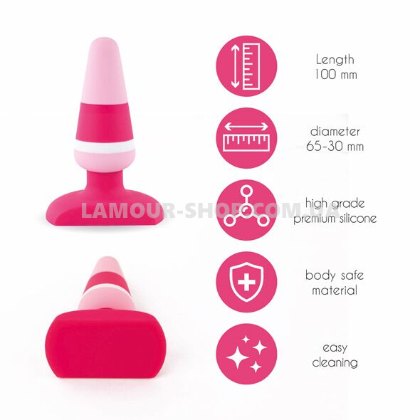 фото Анальная пробка FeelzToys - Plugz Butt Plug Colors Nr. 2