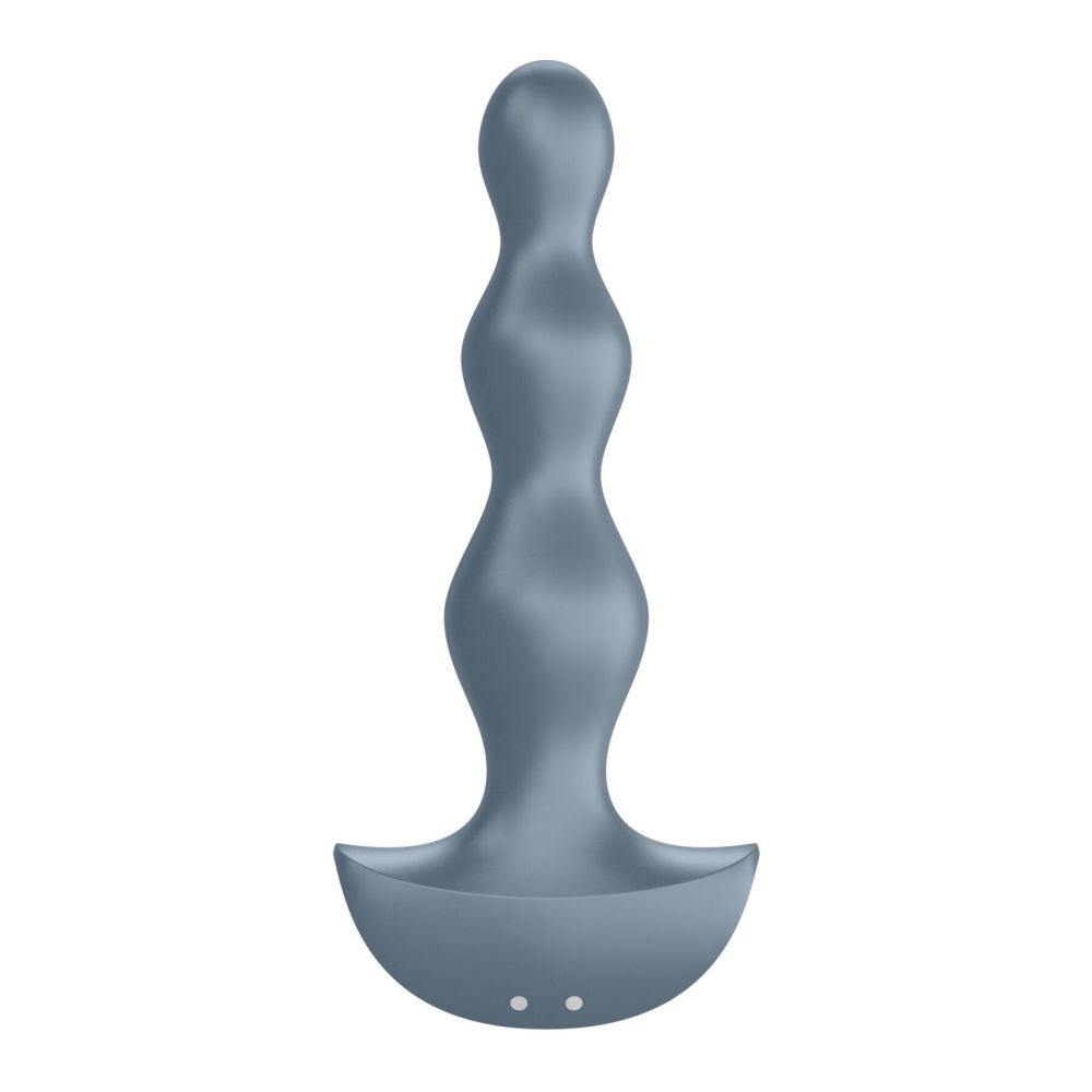 фото Анальний стимулятор-бусини з двома моторами Satisfyer Lolli-Plug 2 (ice blue)