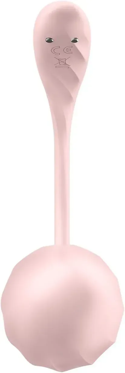 фото Смарт-віброяйце Satisfyer Ribbed Petal Connect App Rose