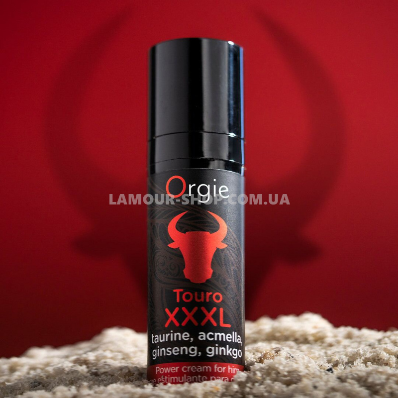 Orgie Крем для посилення ерекції Orgie Touro XXXL Power Cream, 15 мл фото фото Крем для посилення ерекції Orgie Touro XXXL Power Cream, 15 мл
