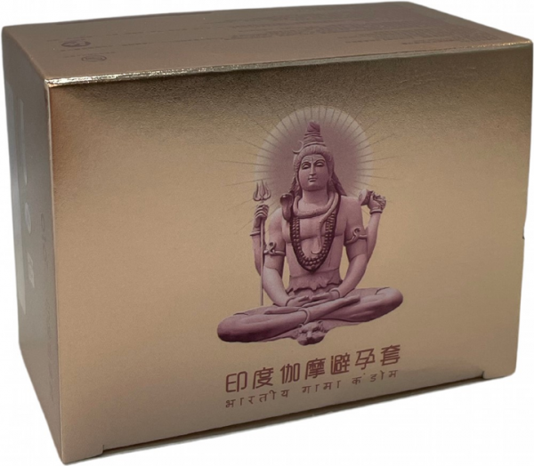 Презерватив OLO  Gold Budda 1шт