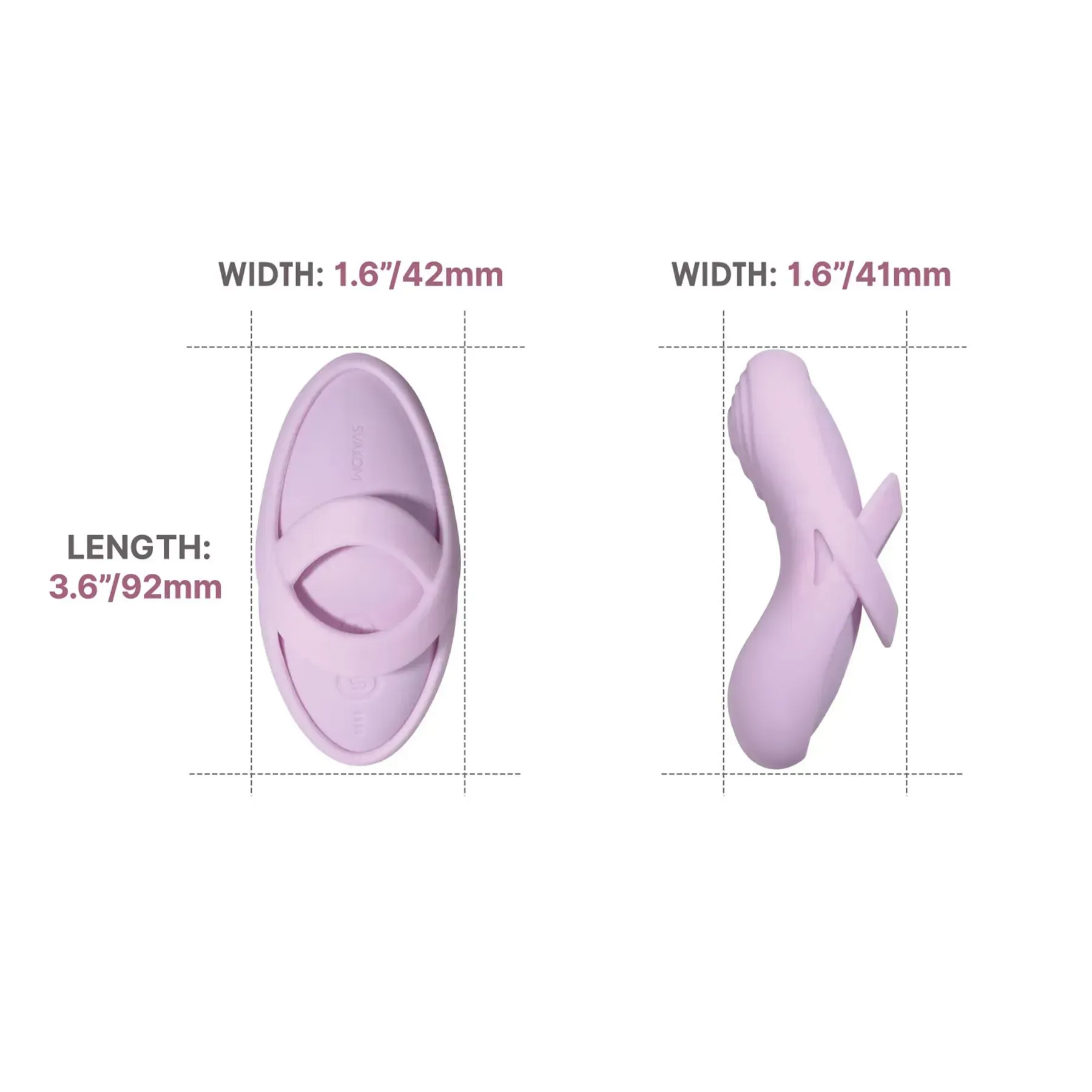 фото Смарт-вібратор для клітора Svakom Echo 2 Pink Lilac