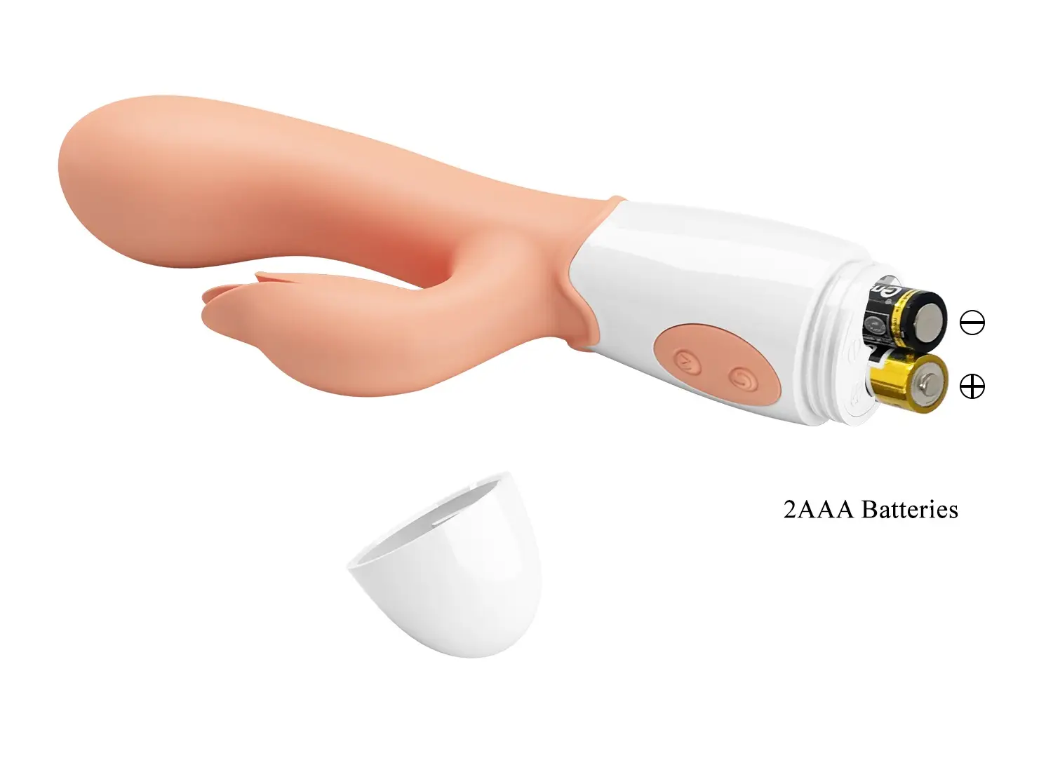 фото Вібратор із стимулятором клітора Pretty Love - Bloody Mary