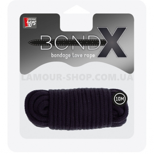 фото Веревка Bondx Love Rope - 10M Black