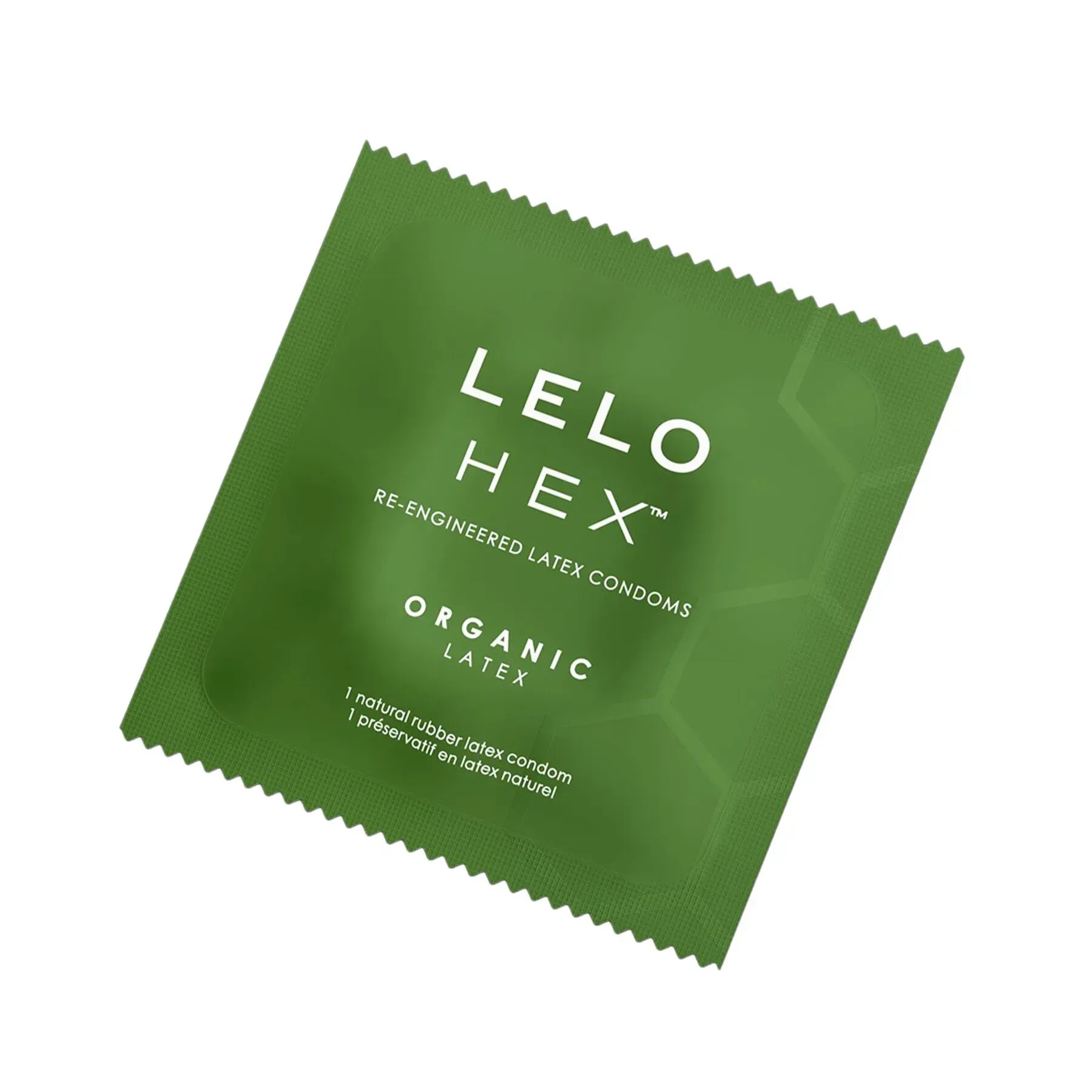 фото Презерватив  LELO HEX Condoms Organic латексні тонкі та суперміцні 1шт