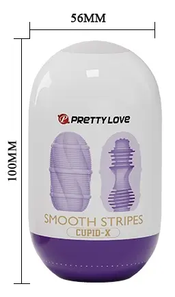 фото Мастурбатор яйце Pretty Love - Smooth Stripes Cupid-X