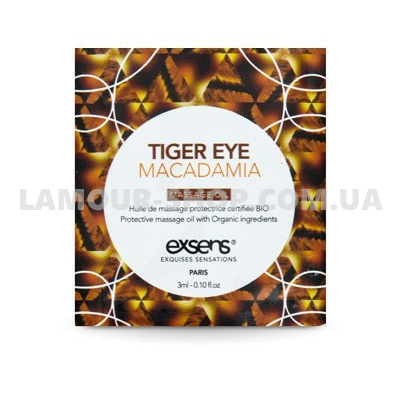 фото Пробник массажного масла Exsens Tiger Eye Macadamia 3 мл
