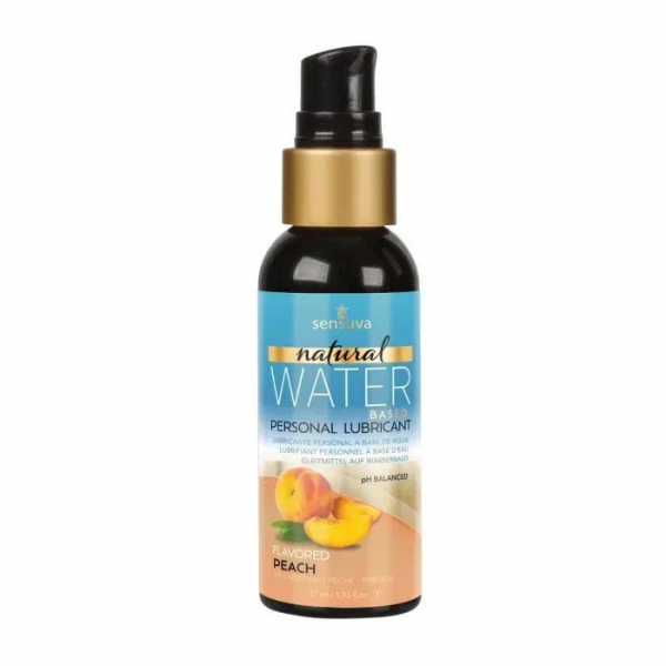 Змазка на водній основі Sensuva Natural Water-Based Peach (57мл) без гліцерину