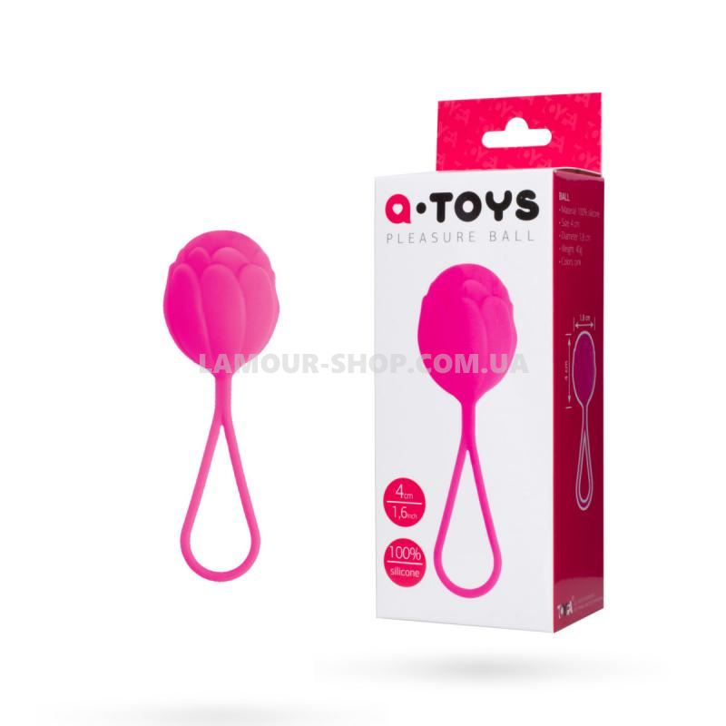 фото Вагинальные шарики  Toyfa A-Toys Pink