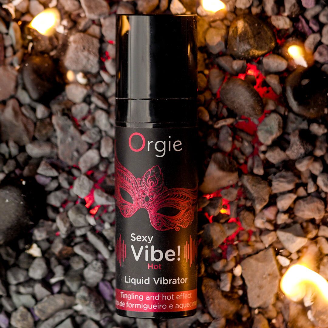 фото Рідкий вібратор Orgie Sexy Vibe! Hot, 15 мл, зігрівальний