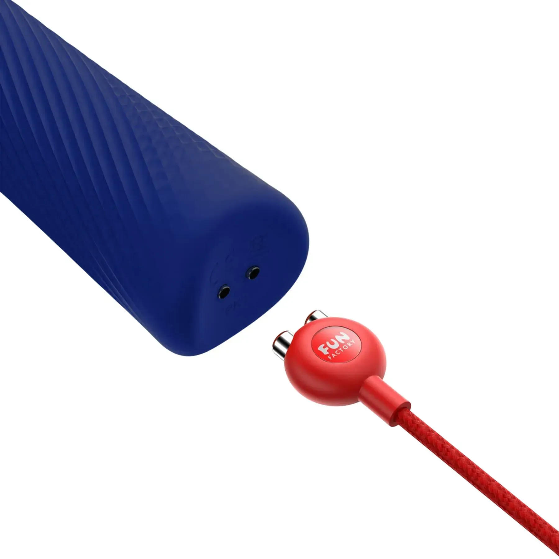 фото Вібромасажер Fun Factory VIM Vibrating Wand midnight blue, суперпотужний