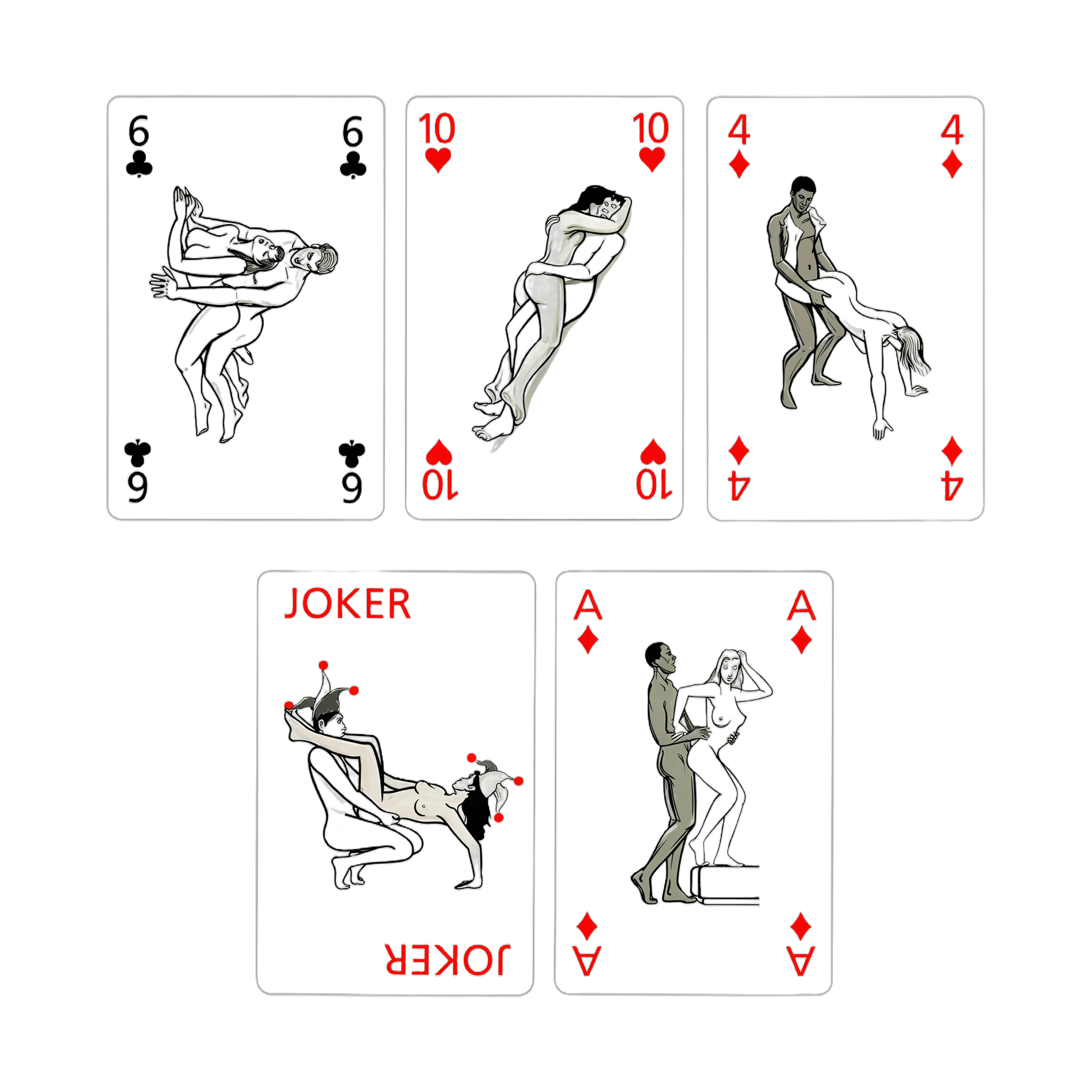 фото Гральні карти Tease & Please - Kama Sutra Playing Cards