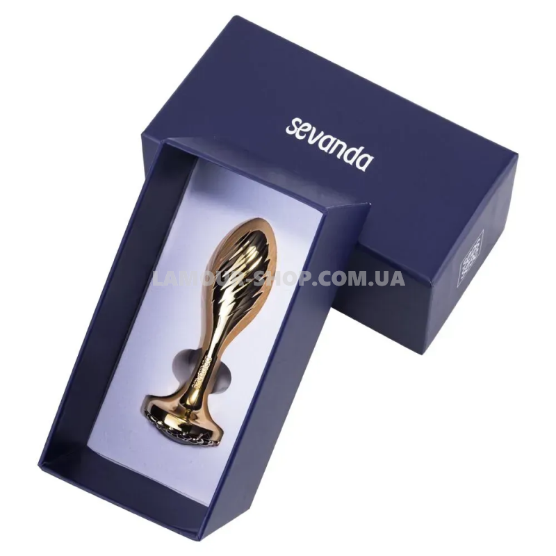 фото Анальна пробка LOCKINK SEVANDA Pearl Pear-shape Anal Plug